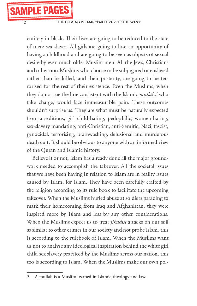 E-Book: The Coming Islamic Takeover of the West